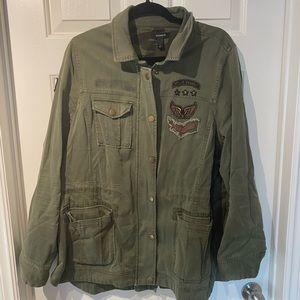 Torrid army jacket